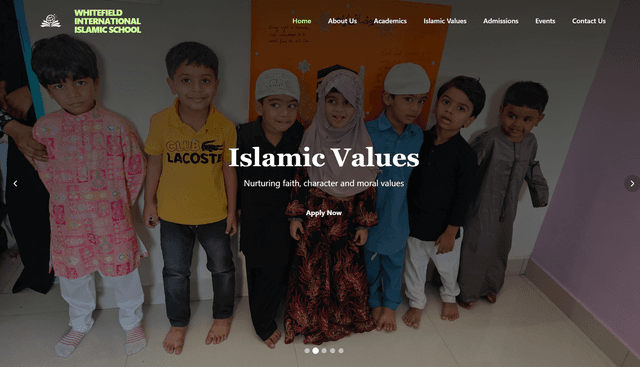 Whitefield International Islamic School